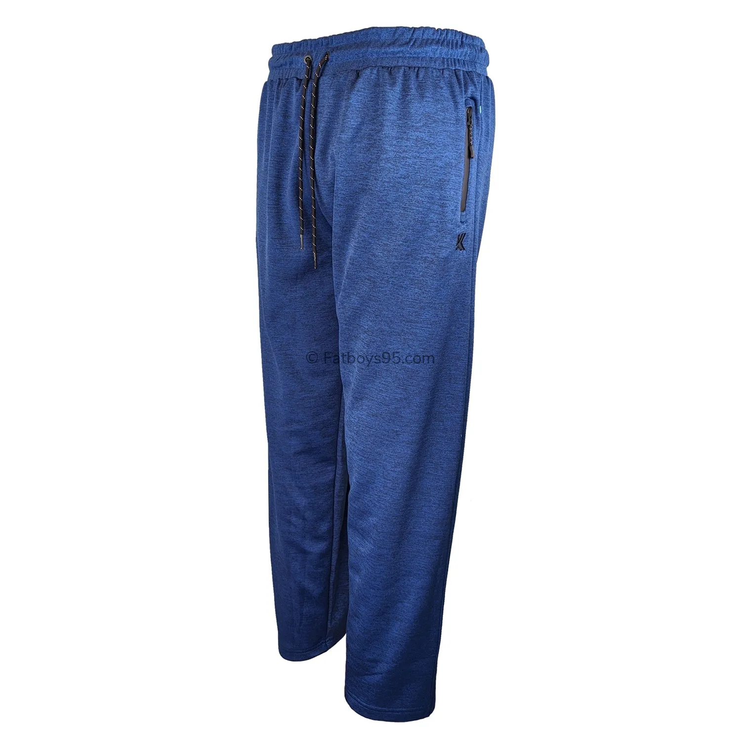 Kam Active Performance Marl Joggers - AP006 - Indigo