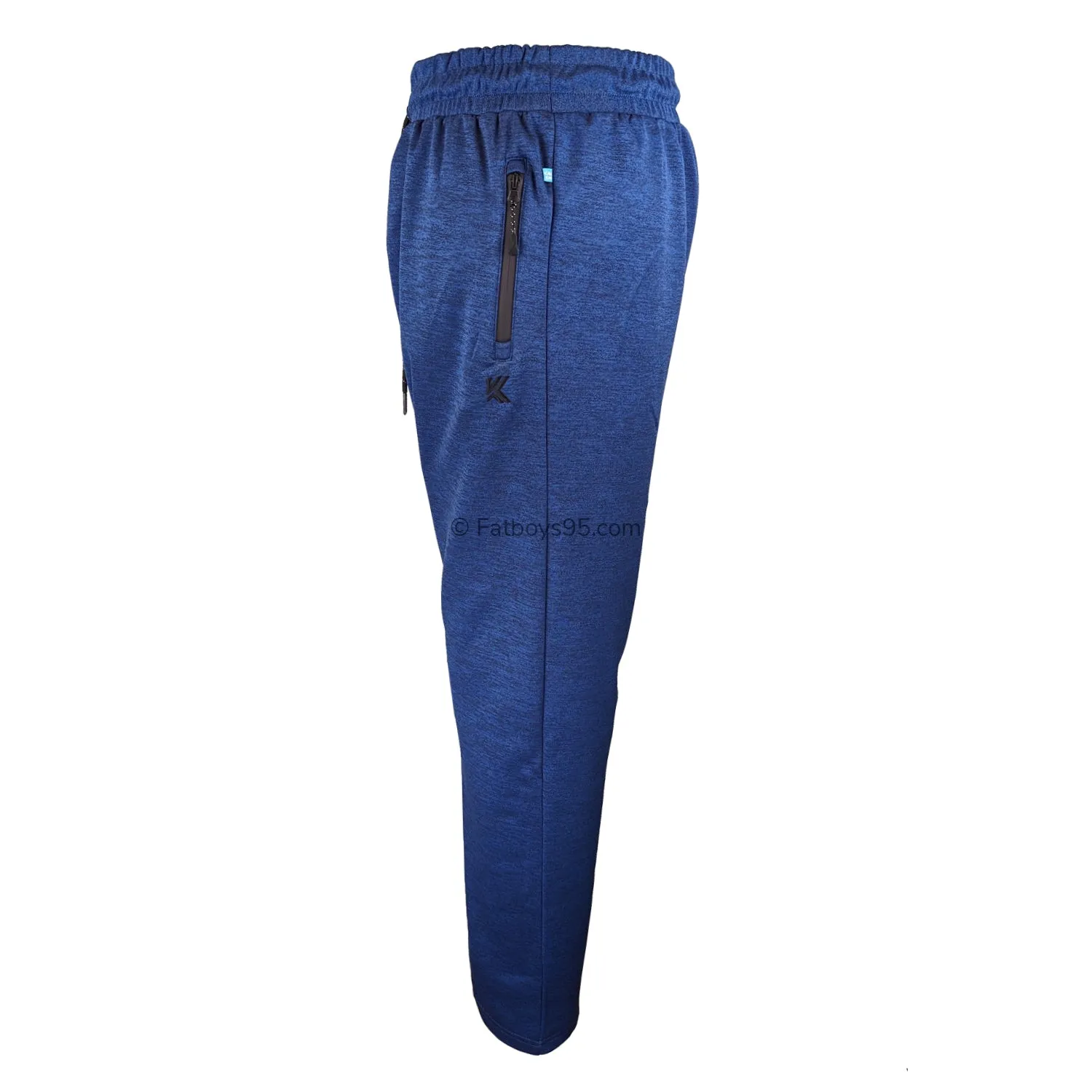 Kam Active Performance Marl Joggers - AP006 - Indigo