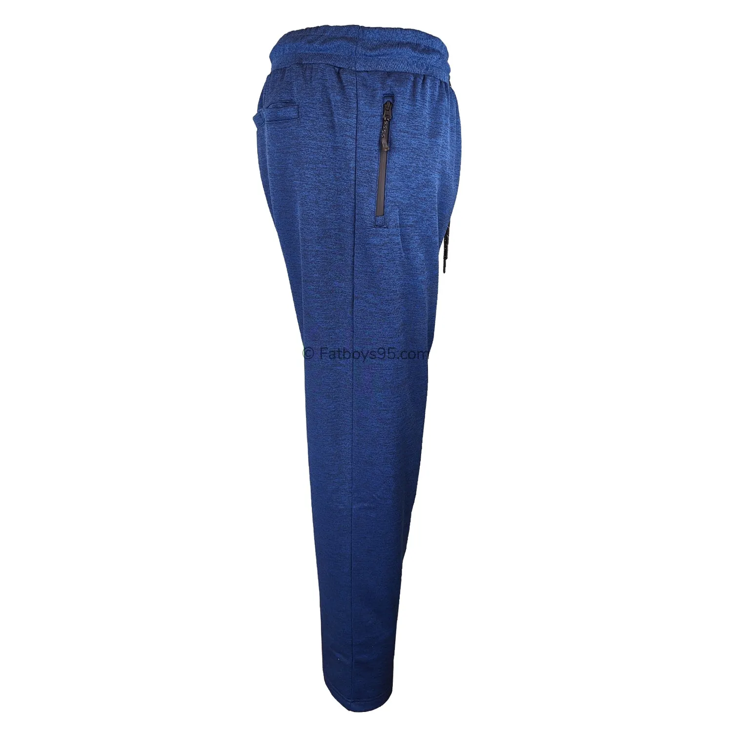 Kam Active Performance Marl Joggers - AP006 - Indigo