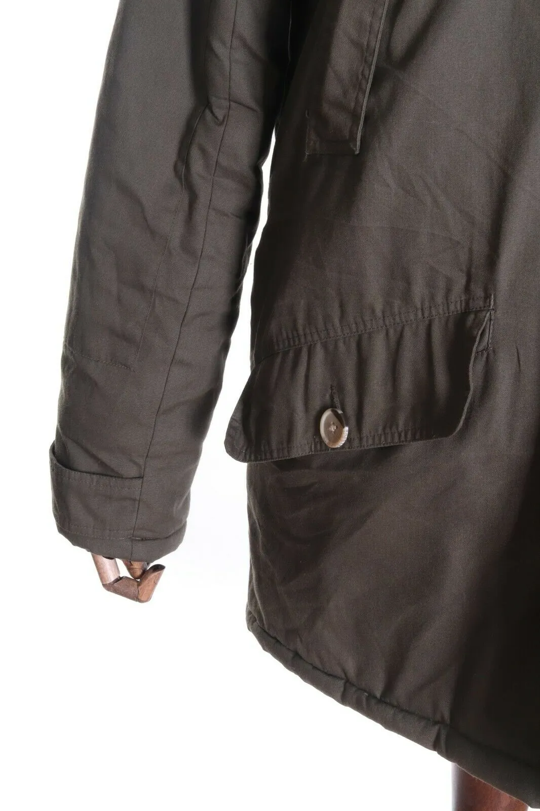 Men's PENFIELD Green Cotton Blend Insulated Trailwear Parka Jacket Coat Size XL