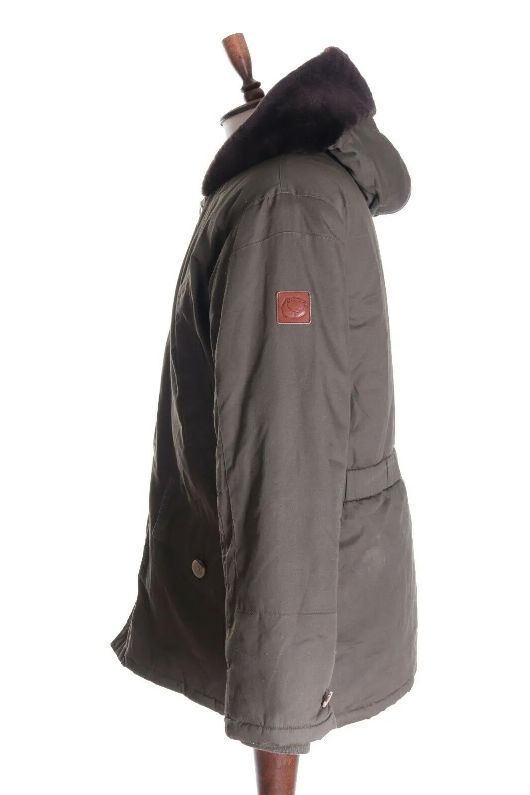 Men's PENFIELD Green Cotton Blend Insulated Trailwear Parka Jacket Coat Size XL