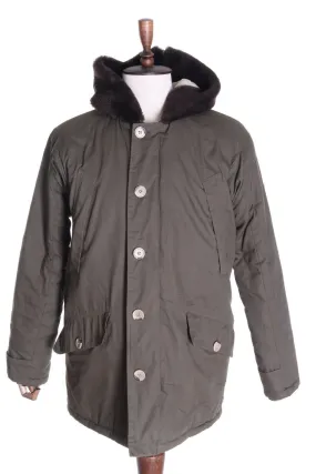 Men's PENFIELD Green Cotton Blend Insulated Trailwear Parka Jacket Coat Size XL