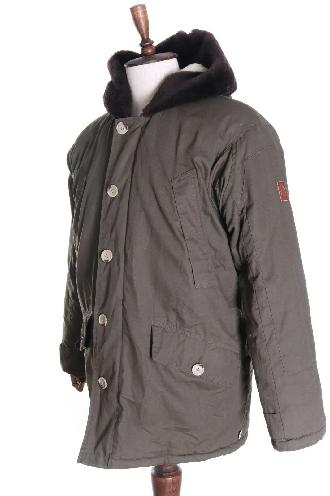 Men's PENFIELD Green Cotton Blend Insulated Trailwear Parka Jacket Coat Size XL
